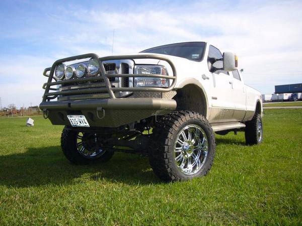Tough Country Custom Deluxe Front Bumper, Ford (2005-07) F-250, F-350,  F-450, F-550 & (05) Excursion