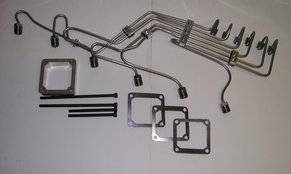 Scheid Diesel Pre-Bent Injection Line Kit, 24V Cummins with P Pump, 0. ...
