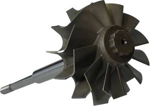AVP - AVP Turbine Wheel & Shaft, Holset HX35/HX35W/HY35/H1C Turbos