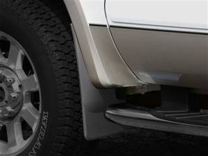 Weather Tech - Weather Tech Mud Flaps, Ford (2008-10) Super Duty, Front (with OE Fender Flares) Black