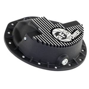 aFe - aFe Front Differential Cover, Dodge Diesel Trucks (2003-12) 5.9L/6.7L (AA14-9.25 axle), Machined Fins