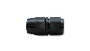 Vibrant Performance - Vibrant Performance Straight Swivel Hose End Fitting, -10 AN, Anodized Black