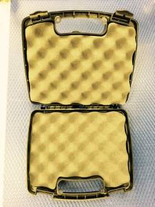 Diamond T Enterprises - Tool Storage Case, 10.875" x 9" x 3.25" Black (with Egg Crate Foam)
