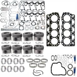 Mahle - MAHLE Clevite Complete Engine Overhaul Kit for Chevy/GMC (2007.5-10) 6.6L Duramax LMM (VIN Code 6)