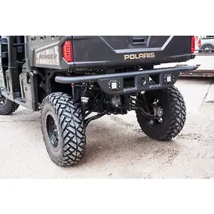Tough Country - Tough Country UTV Rear Deluxe Bumper for Polaris (2011-22) Ranger 900/1000
