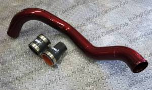 Werhli Custom Fabrication - Wehrli Custom Fab Intercooler Pipe, Chevy/GMC (2004.5-10) 6.6L Duramax (Driver Side)