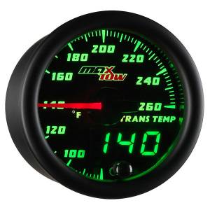 MaxTow Gauges - MaxTow Double Vision Transmission Temp Gauge, 260*