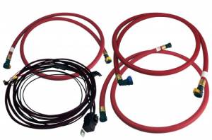 Aeromotive - Aeromotive Diesel Hose & Wiring Kit, Chevy/GMC (2001-10) 6.6L Duramax