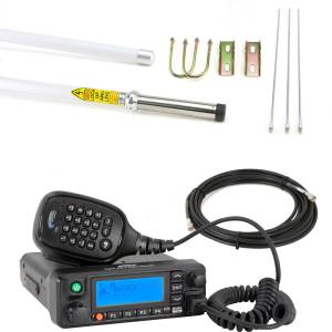 Rugged Radios - Rugged Radio Digital Mobile Radio with Fiberglass Antenna Base Kit 
