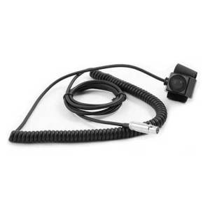 Rugged Radios - Rugged Radios Velcro Mount Steering Wheel Push to Talk (PTT) with Coil Cord for Intercoms