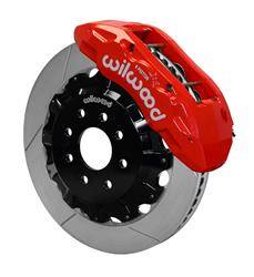 Wilwood - Wilwood Rear Big Brake Kit, Chevy/GMC (2001-10) 6.6L Duramax (Red) 4.84" Center Register