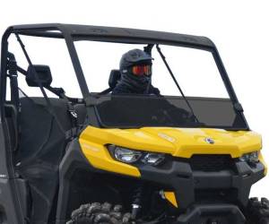 SuperATV - SuperATV Half Windshield for Can-Am (2016-24) Defender