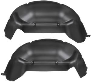 Huskyliners - Husky Liners Wheel Well Guards for Ford (2011-16) F-250/F-350, Rear (Single Rear Wheel, Black)