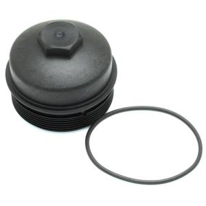 Ford Genuine Parts - Ford Motorcraft Oil Filter Cap, Ford (2003-10) 6.0L & 6.4L Power Stroke