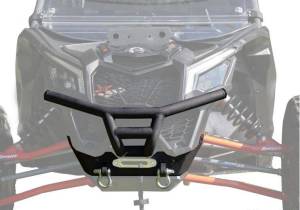 SuperATV - SuperATV Winch Ready Front Brush Guard for Can-Am (2017-24) Maverick X3 (w/out Winch)