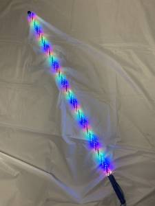 BTR Products - BTR Whip Lights, Twisted Multicolor 5' Whip Single w/ Remote