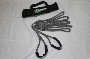 Viper Ropes - Viper Ropes 1/2" x 20' Off-Road Recovery Rope, Grey