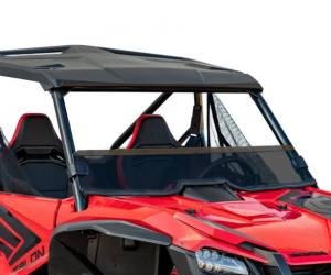 SuperATV - SuperATV Half Windshield for Honda (2019-24) Talon 1000 (Scratch Resistant - Dark Tint)