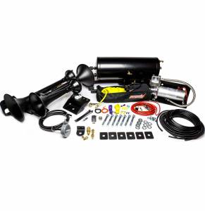 Kleinn - Kleinn Air Horn Kit, Ram (2014-19) 2500 & 3500 4 Door Short Bed (734 Demon Triple Train Horn) Complete Kit