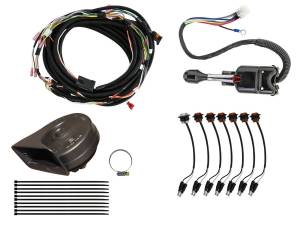 SuperATV - SuperATV Plug & Play Turn Signal Kit for Can-Am (2017-24) Maverick X3 (Steering Column and Attached Horn, No LED Strip Lights)