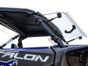SuperATV - Honda Talon 1000, Scratch Resistant Flip Windshield