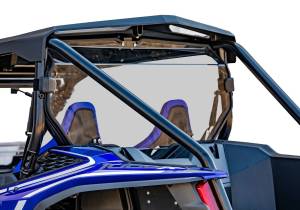 SuperATV - SuperATV Rear Windshield for Honda (2019-24) Talon 1000X (Standard Polycarbonate- Clear)