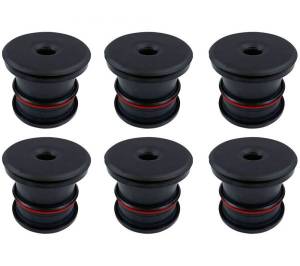S&B - S&B Silicone Body Mount Kit for Ford (2008-16) Super Duty 5.4L, 6.2L, 6.4L, 6.7L & 6.8L Regular & Extended Cab 