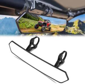 APEX Powersports Products - APEX Rear View Mirror, 1.65"-2" Clamp