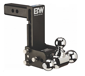 B&W Trailer Hitches - B&W Tow & Stow Hitch for 2" Receiver, 7" drop - 7.5" rise (1-7/8" x 2" x 2-5/16")