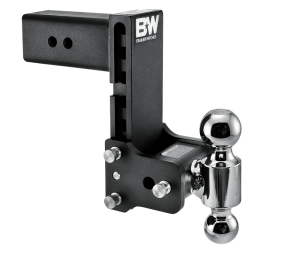B&W Trailer Hitches - B&W Tow & Stow Hitch for 3" Receiver, 7" drop - 7.5" rise (2" and 2-5/16")