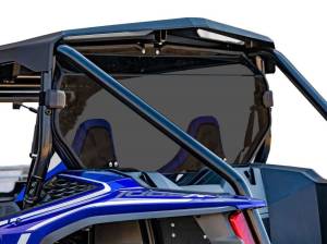 SuperATV - SuperATV Rear Windshield for Honda (2019-24) Talon 1000X (Standard Polycarbonate- Dart Tint)