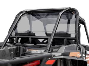 SuperATV - SuperATV Rear Windshield for Polaris (2016-21) RZR XP Turbo (Standard Polycarbonate - Light Tint)