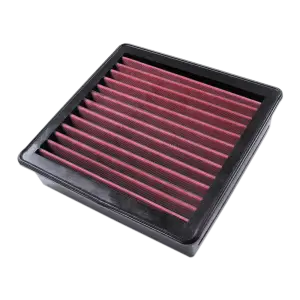 S&B - S&B Stock Replacement Filter for Ford (2007-18) Lincoln (2007-18) Cotton, Cleanable (Red)