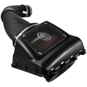 S&B - S&B Cold Air Intake for Ford (2011-16) F250/F350 V8 6.2L Oiled Cotton Cleanable (Red)