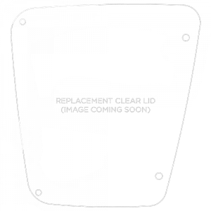 S&B - S&B Replacement Clear Lid for Dodge (2007-12) 2500/3500 6.7L Cummins, Hardware Not Included