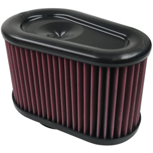 S&B - S&B Intake Replacement Filter for Ford (2003-07) F-250/F-350/Excursion 6.0L, Cotton Cleanable (Red)