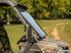 SuperATV - SuperATV Scratch Resistant Flip Windshield for CFMOTO (2022-24) UForce 1000 XL