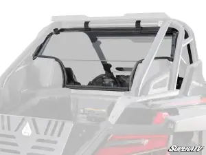 SuperATV - SuperATV Rear Windshield for Polaris (2020-24) RZR Pro XP, 4 Seat w/ Rockford Fosgate Audio (Standard Polycarbonate - Light Tint)