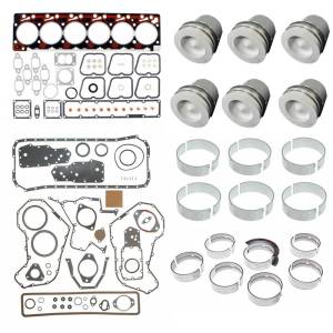 Mahle - MAHLE Clevite Complete Engine Overhaul Kit for Dodge (1991-93) 12V 5.9L Cummins (Intercooled Models Only)