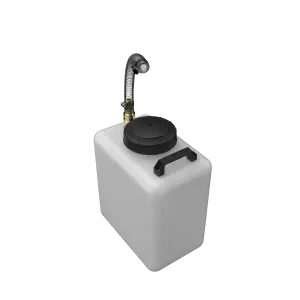 S&B - S&B 7 Gallon RV Portable Galley Grey Water Tank