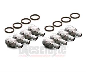 DieselSite - DieselSite High Pressure Oil Rail Nipple Kit for Ford (2003-07) 6.0L Power Stroke (8 - Nipples)