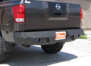 Iron Bull Bumpers - Iron Bull Rear Bumper, Nissan (2004-12) Titan
