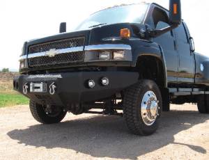 Iron Bull Bumpers - Iron Bull Front Bumper, GMC (2003-09) Topkick 4500-7500