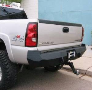 Iron Bull Bumpers - Iron Bull Rear Bumper, Chevy (2003-07) 2500/3500