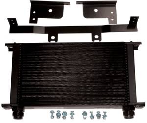 Pacific Performance Engineering - PPE Transmission Cooler, Chevy/GMC (2001-03) 6.6L Duramax (Orange Clips)