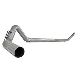MBRP - MBRP 4" Turbo Back, Dodge (1994-02) 2500/3500, 5.9L Cummins, Single Side Exit, Aluminized (No Muffler)