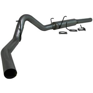 MBRP - MBRP 4" Cat Back Exhaust, Dodge (2004.5-07) 2500/3500, 5.9L Cummins, Single Side Exit, Aluminized Perf.