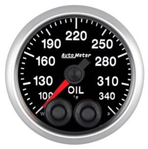 Autometer - Auto Meter Elite Series, Oil Temperature 100*-340*F