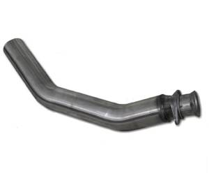 Diamond Eye Performance - Diamond Eye 4" Down Pipe, Dodge (1994-02) 2500/3500, 5.9L Cummins, T409 Stainless