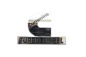 Mopar - Cummins-Turbo Diesel Logo Badge